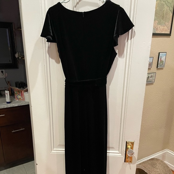 Vintage Jessica Howard velvet pantsuit with pockets! - Picture 3 of 4